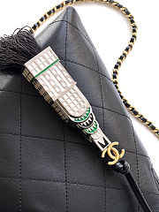 Colestore Chanel Black CC Tote Bag 32×32×11cm - 3