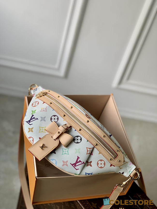 Colestore  Louis Vuitton LV x TM High Rise Other Monogram Canvas White 34.5×16×7,5cm - 1