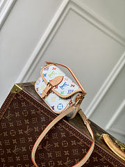 Colestore Louis Vuitton Nano Diane White Multicolored 10.5 x 6 x 19cm - 5