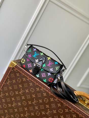 Colestore Louis Vuitton Nano Diane Black Multicolored 10.5 x 6 x 19cm