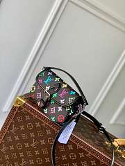 Colestore Louis Vuitton Nano Diane Black Multicolored 10.5 x 6 x 19cm - 3