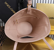 Colestore  Dolce & Gabbana Capri coffa bag in calfskin in Light Pink 18x15x13cm - 3