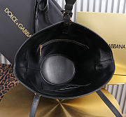 Colestore  Dolce & Gabbana Capri coffa bag in calfskin in Black 18x15x13cm - 3
