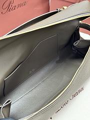 Colestore  Loro Piana Extra Softy Bag L33 Calfskin Taupe/Sun Gold 33 x 14 x 9cm - 6