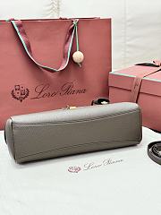 Colestore  Loro Piana Extra Softy Bag L33 Calfskin Taupe/Sun Gold 33 x 14 x 9cm - 3