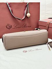 Colestore  Loro Piana Extra Softy Bag L33 Calfskin Fossil/Sun Gold 33 x 14 x 9cm - 2