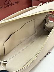 Colestore  Loro Piana Extra Softy Bag L33 Calfskin  Ancient Sandstone/Sun Gold 33 x 14 x 9cm - 4