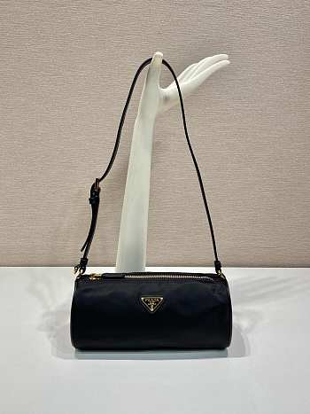 Colestore  Prada Black Re-nylon Pouch 22x9x7.5cm