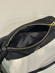 Colestore  Prada Black Re-nylon Pouch 22x9x7.5cm - 5