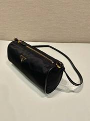 Colestore  Prada Black Re-nylon Pouch 22x9x7.5cm - 3