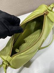 Colestore Prada Lawn Green Re-nylon Pouch 22x9x7.5cm - 6