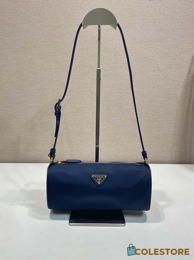 	 Colestore Prada Baltic Blue Re-nylon Pouch 22x9x7.5cm - 1
