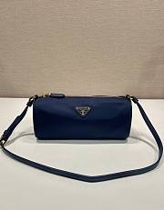 	 Colestore Prada Baltic Blue Re-nylon Pouch 22x9x7.5cm - 6