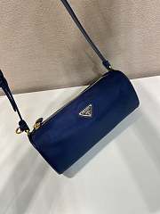 	 Colestore Prada Baltic Blue Re-nylon Pouch 22x9x7.5cm - 5