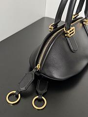 Colestore  Balenciaga Bolero Bowling Bag Mini Black 30x13.5x10cm - 4
