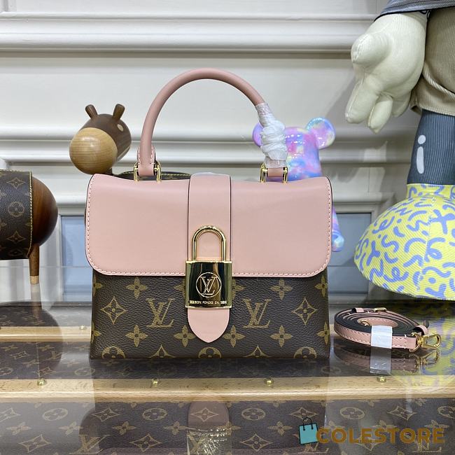 Colestore Louis Vuitton Locky BB Monogram Pink 20x16x7.5cm - 1