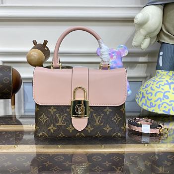 Colestore Louis Vuitton Locky BB Monogram Pink 20x16x7.5cm