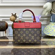 Colestore Louis Vuitton Locky BB Monogram Red 20x16x7.5cm - 5