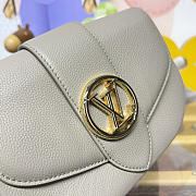 Colestore Louis Vuitton Microchipped Grey Soft Pont 9 PM 25x17.5x8cm - 3