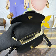 Colestore Louis Vuitton Microchipped Black Soft Pont 9 PM 25x17.5x8cm - 5