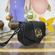 Colestore Louis Vuitton Microchipped Black Soft Pont 9 PM 25x17.5x8cm - 4