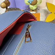 Colestore Louis Vuitton Microchipped Blue Soft Pont 9 PM 25x17.5x8cm - 2