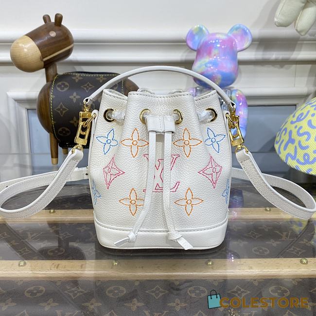 Colestore Louis Vuitton LV Nano Noe Bucket Bag 13x16x10cm - 1