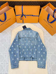 Colestore  Louis Vuitton LV Ski Sequin Signature Denim Jacket  - 5