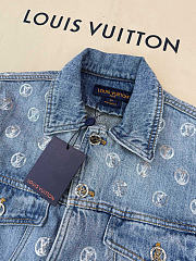 Colestore  Louis Vuitton LV Ski Sequin Signature Denim Jacket  - 4