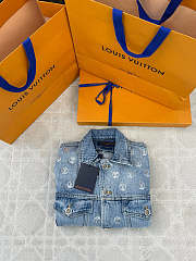 Colestore  Louis Vuitton LV Ski Sequin Signature Denim Jacket  - 6