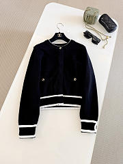 Colestore Chanel Jacket Knit, Black & White - 3