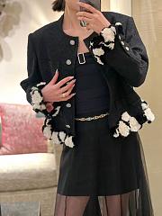 Colestore Chanel Jacket   Cotton & Synthetic Fibers  Black & White - 3