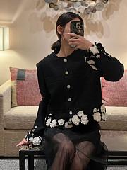 Colestore Chanel Jacket   Cotton & Synthetic Fibers  Black & White - 5