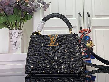 Colestore Louis Vuitton Capucines BB Monogram Strass 27x18x9cm