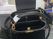 Colestore Louis Vuitton Capucines BB Monogram Strass 27x18x9cm - 6