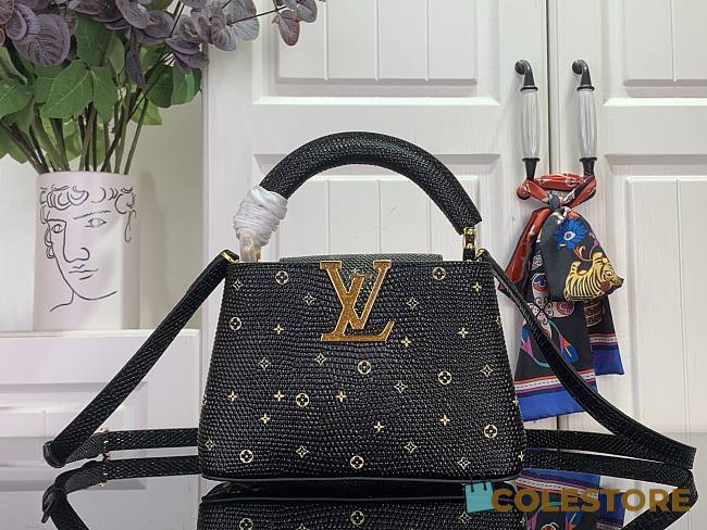 Colestore Louis Vuitton Capucines Mini Monogram Strass 21×14×8cm - 1