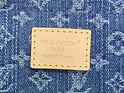 Colestore Louis Vuitton Speedy Soft 30 Blue Denim M14430 30 x 21 x 17cm - 6