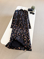 Colestore  Dolce & Gabbana Small floral-print charmeuse dress in Multicolor - 1