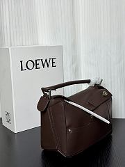 Colestore  Loewe Panta large Puzzle bag in shiny calfskin Brown 24x10.5x16.5cm - 6