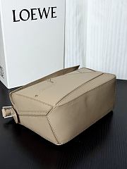  Colestore Loewe Panta large Puzzle bag in shiny calfskin Clay 24x10.5x16.5cm - 6