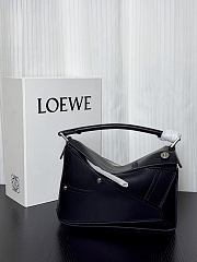 	 Colestore Loewe Panta large Puzzle bag in shiny calfskin Black 24x10.5x16.5cm - 1