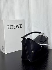 	 Colestore Loewe Panta large Puzzle bag in shiny calfskin Black 24x10.5x16.5cm - 5