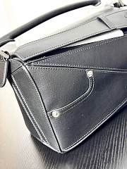 	 Colestore Loewe Panta large Puzzle bag in shiny calfskin Black 24x10.5x16.5cm - 4