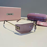 Colestore Miu Miu Runway Sunglasses Mauve Lenses - 1