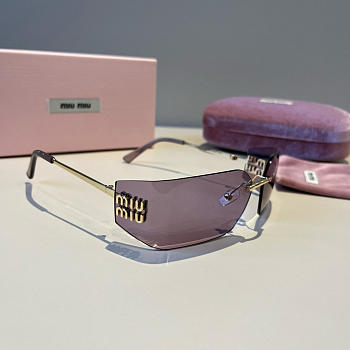 Colestore Miu Miu Runway Sunglasses Mauve Lenses