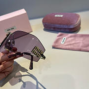 Colestore Miu Miu Runway Sunglasses Mauve Lenses - 4