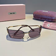 Colestore Miu Miu Runway Sunglasses Mauve Lenses - 5