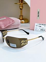 Colestore Miu Miu Runway Sunglasses Brown Lenses - 5