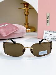 Colestore Miu Miu Runway Sunglasses Brown Lenses - 3