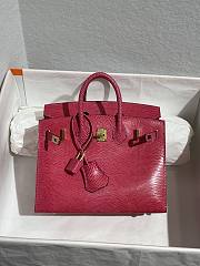 Colestore Hermès Birkin 25 Fuchsia Varanus Niloticus Lizard Gold Hardware - 1